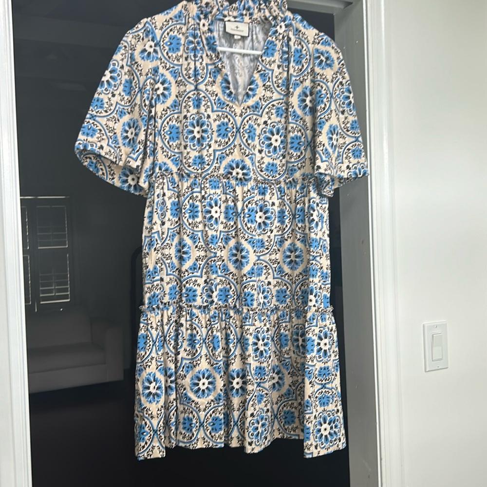 Tuckernuck Cotten tiered dress